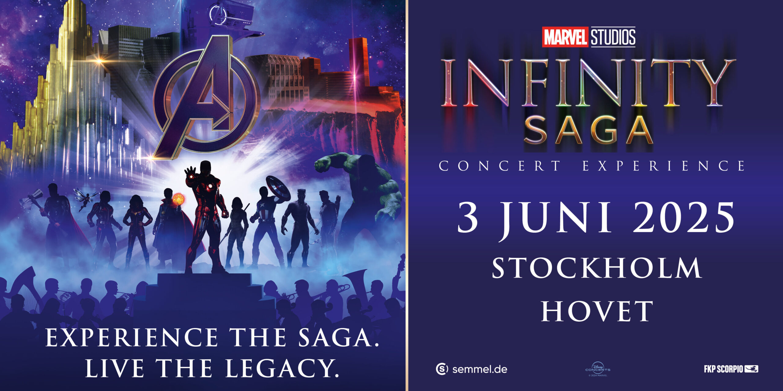 Marvel Studios’ Infinity Saga Concert Experience - Hovet Arena